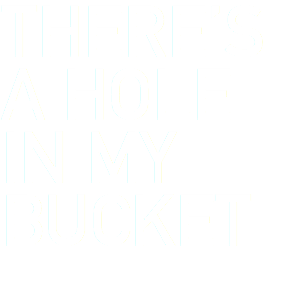 THERE’S A HOLE IN MY BUCKET